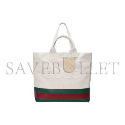 GUCCI GG EMBOSSED CANVAS TOTE BAG 779510 (48*48*17cm)